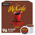 McCafé Premium Roast Medium Coffee Pods, 96 Count, 100% Arabica, Keurig K-Cup Compatible, Recyclable
