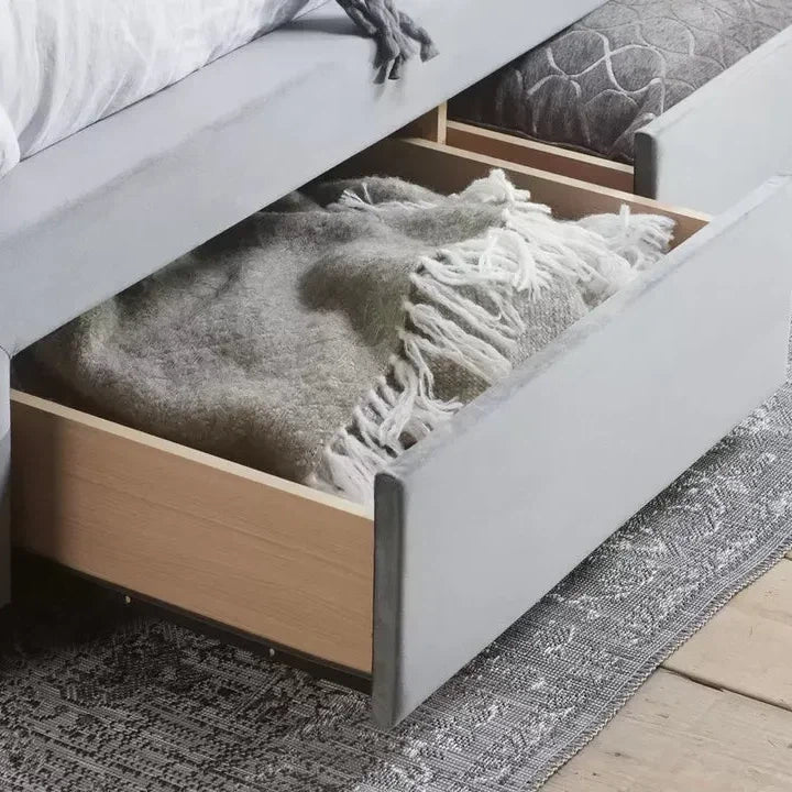 Gray Hope Savings Bed Frame