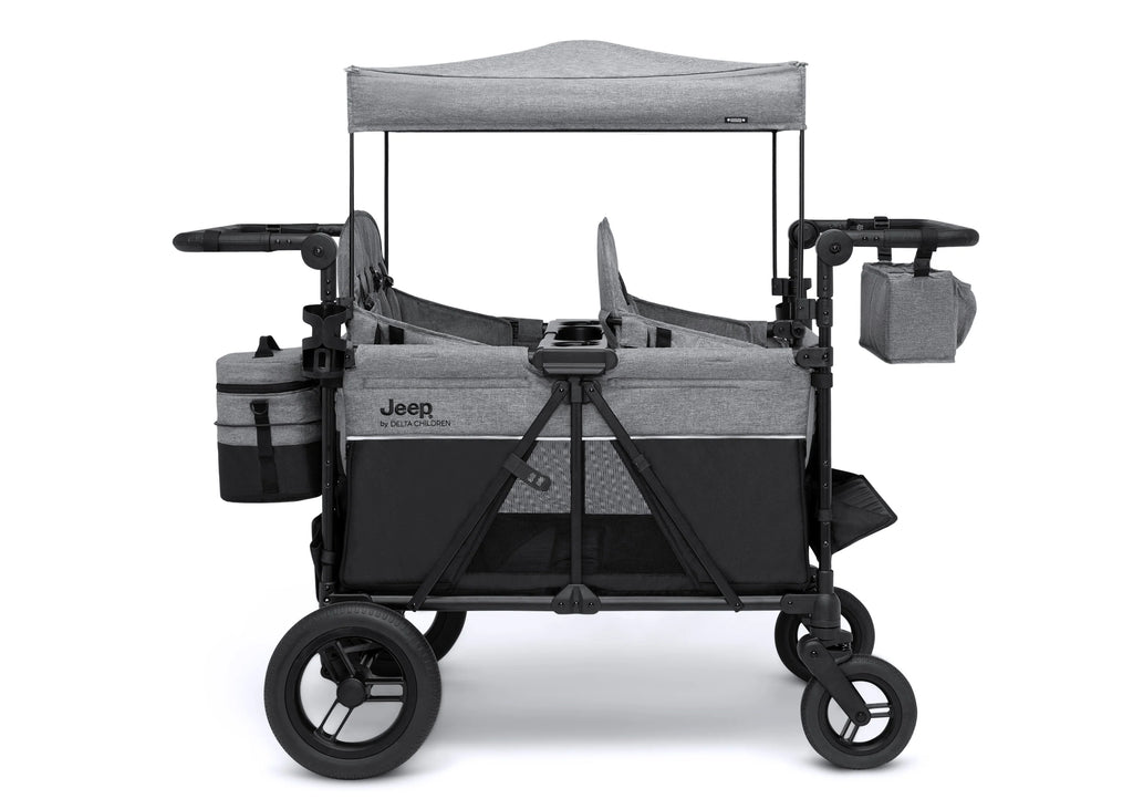Jeep Wrangler Deluxe 4 Seater Stroller Wagon with Cooler Bag