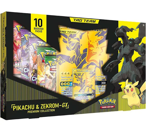 Pokemon: Pikachu & Zekrom GX Premium Collection