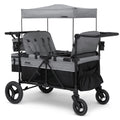 Jeep Wrangler Deluxe 4 Seater Stroller Wagon by Delta Children