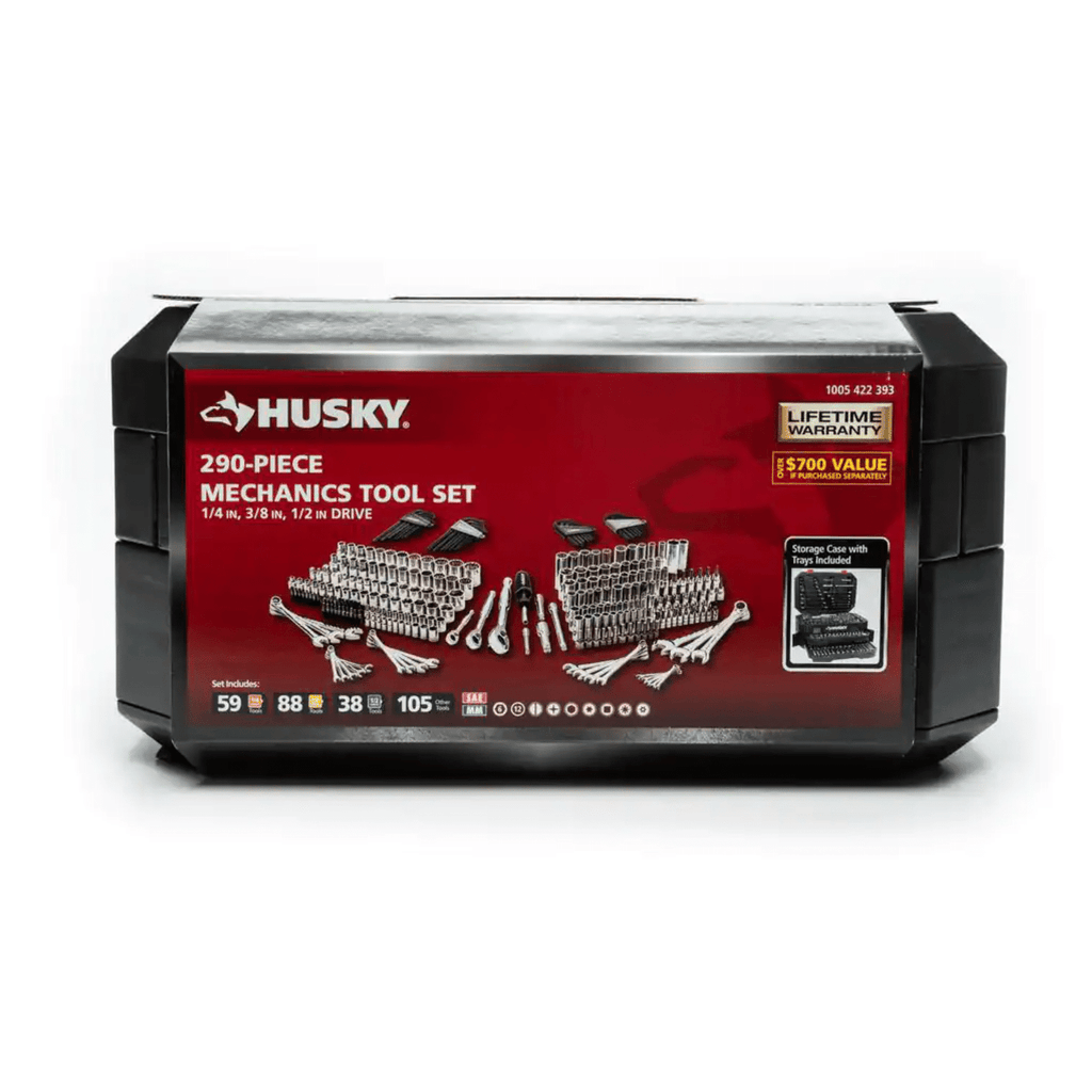 Husky Mechanics Tool Set? 290-Piece (H290MTS)