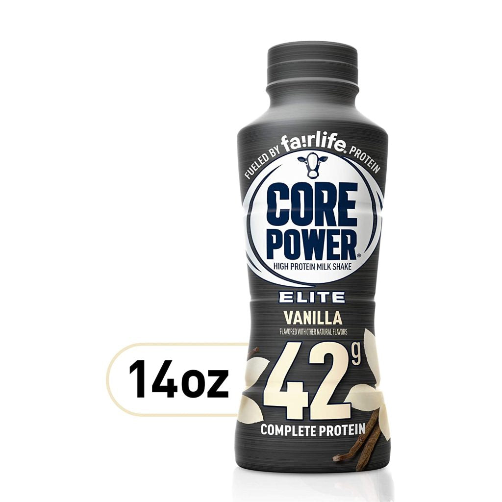 Fairlife Core Power Elite Vanilla High Protein Shake 42g, 14 Fl Oz, 12 Pack – Workout Recovery Drink