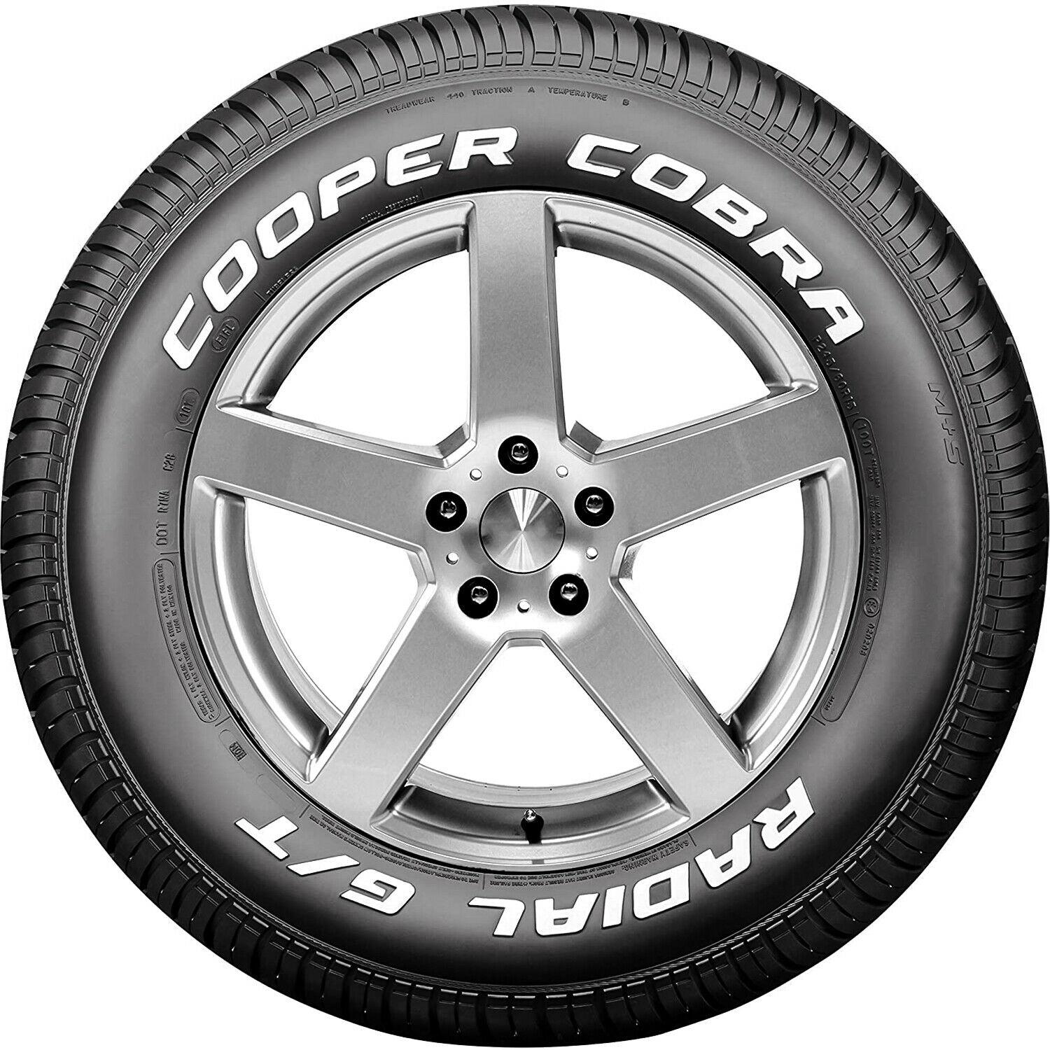 Cooper Cobra Radial G/T 275/60R15 All Season Touring Tires for Truck/SUV, 2-Pack