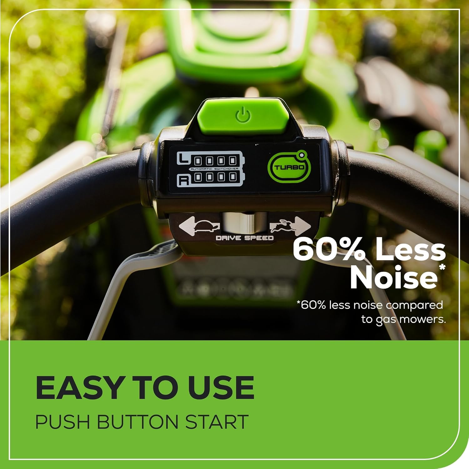 Greenworks 60V 21” Cordless (Self-Propelled) Lawn Mower , 2 x 4.0Ah Batteries and Dual Port Rapid Charger