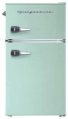 Frigidaire EFR840-RED 3.2 Cu Ft Red 2 Door Retro Bar Fridge with Side Bottle Opener