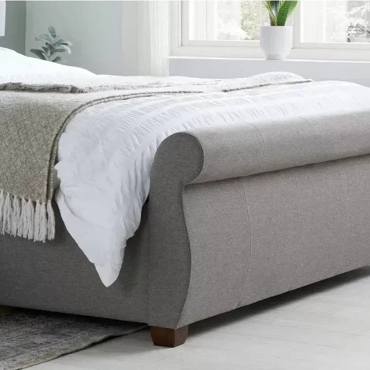 Gray Premium Storage Bed Frame